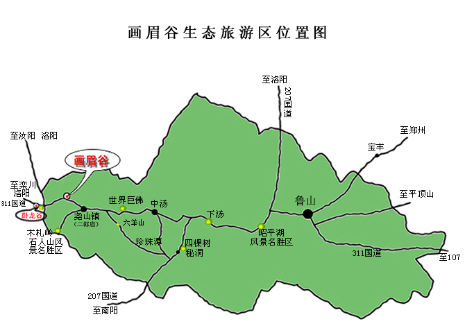 画眉谷生态游览区景区