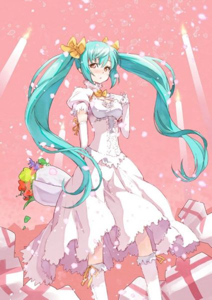 初音未来的唯美图片谁有?