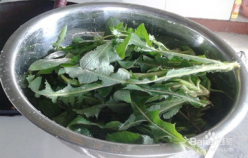 四川苍溪野菜的吃法[2]凉拌苦麻菜