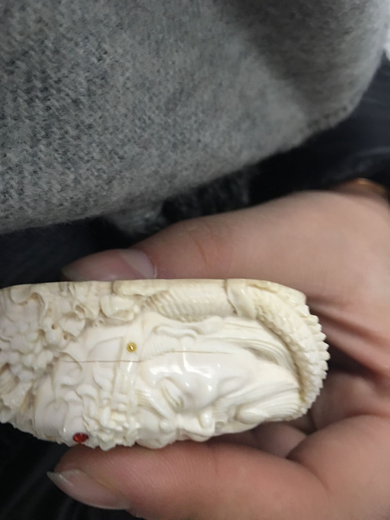 象牙雕开裂了怎么办.