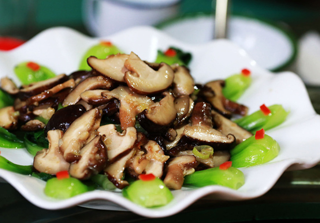 清炒老虎菜