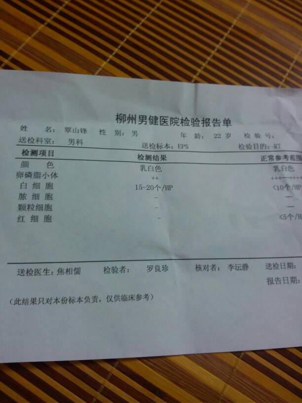 问:我想问问我的前列腺,有什么问题?谢谢你们了!跪谢!