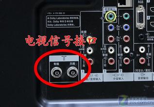 电视也有个rf射频接口,和学习机对应的